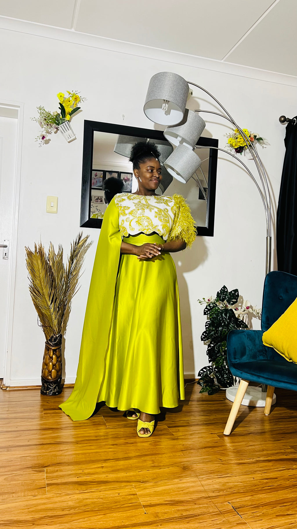 Sapphire Yellow Dress