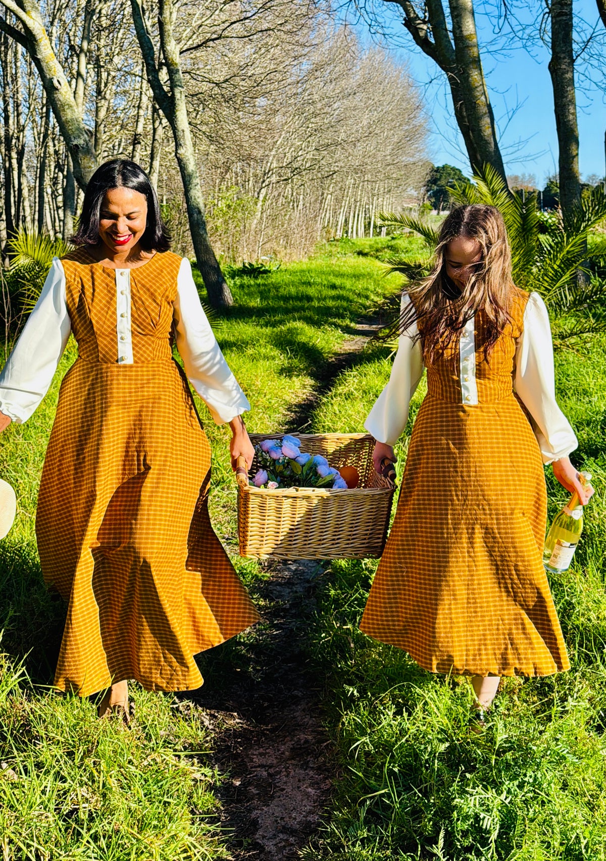 Francesca dress orange