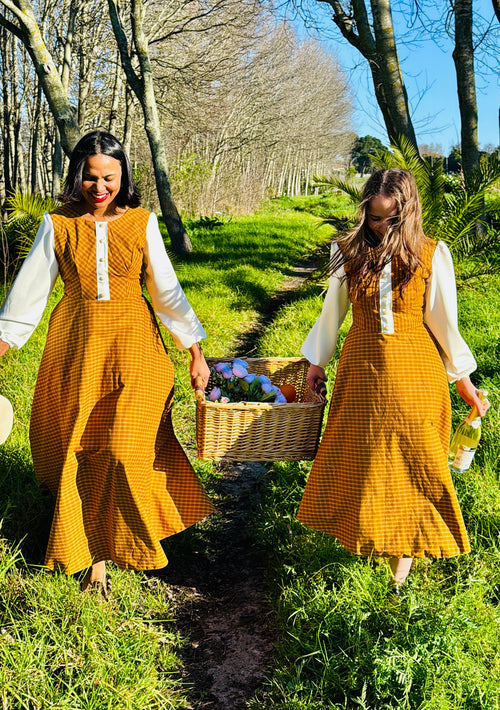 Francesca dress orange