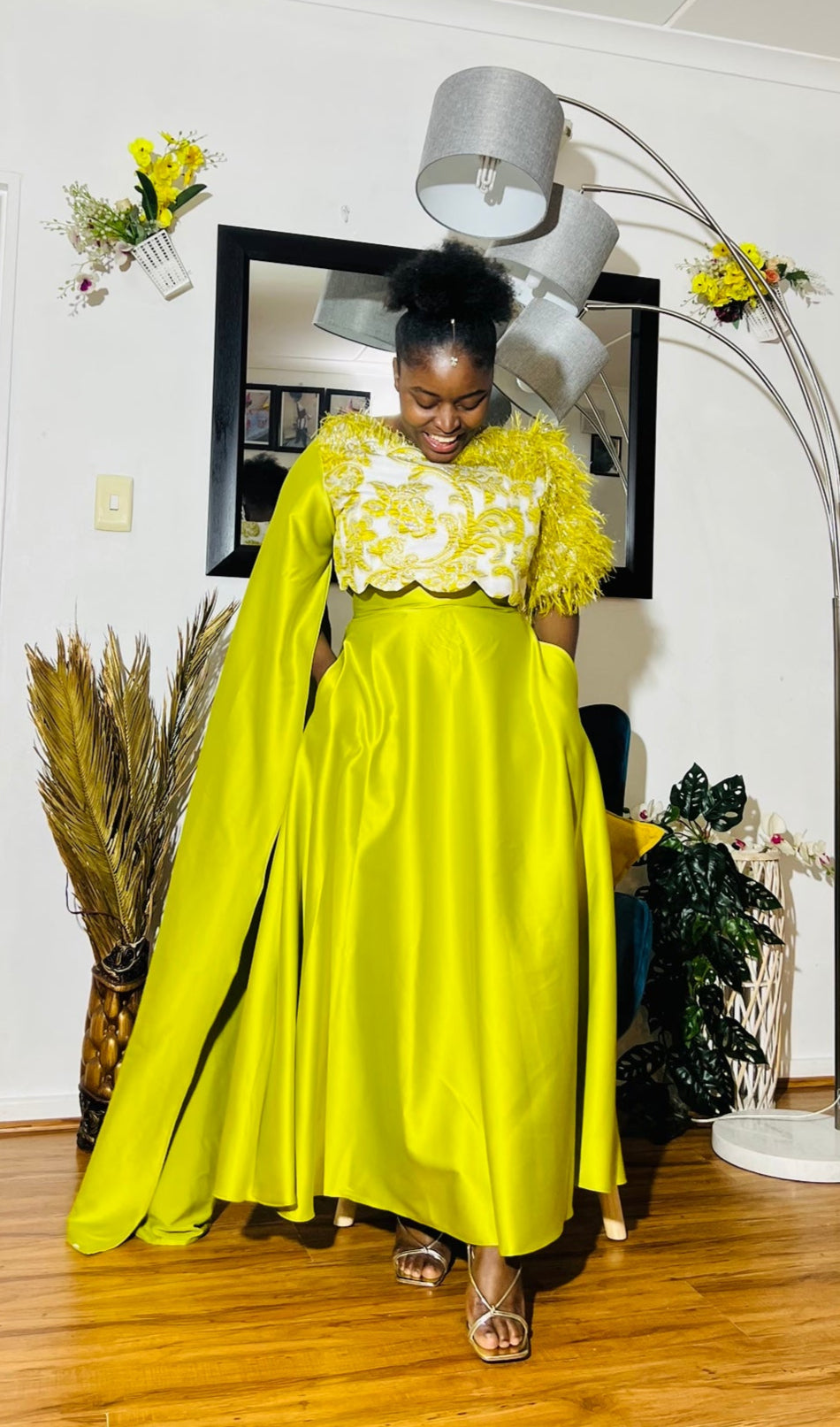 Sapphire Yellow Dress