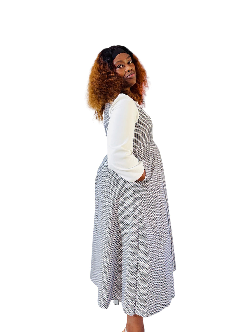 Francesca dress blue