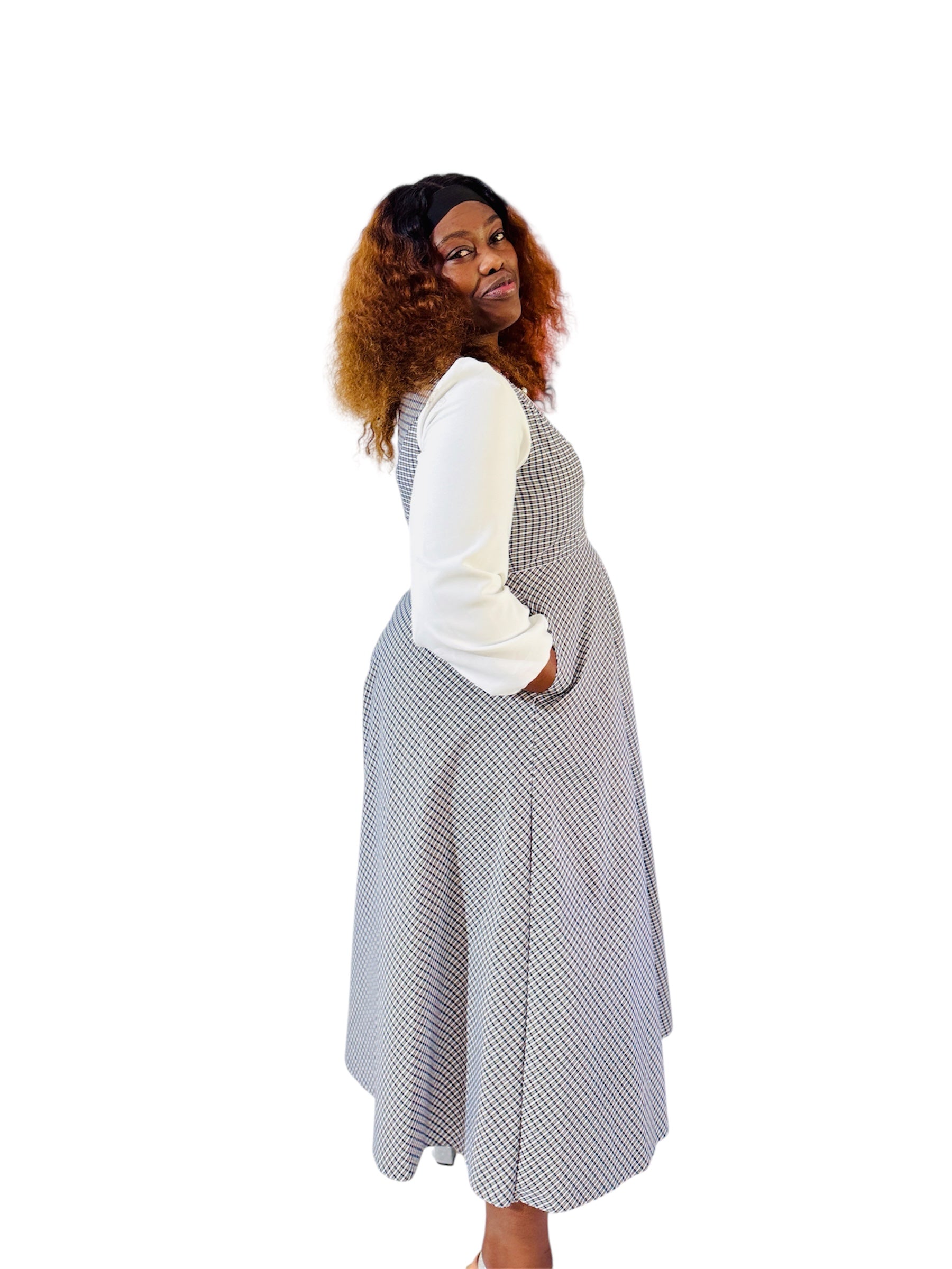 Francesca dress blue