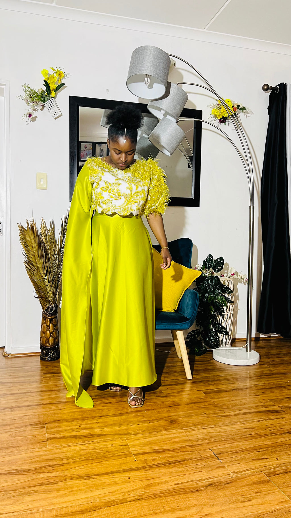 Sapphire Yellow Dress