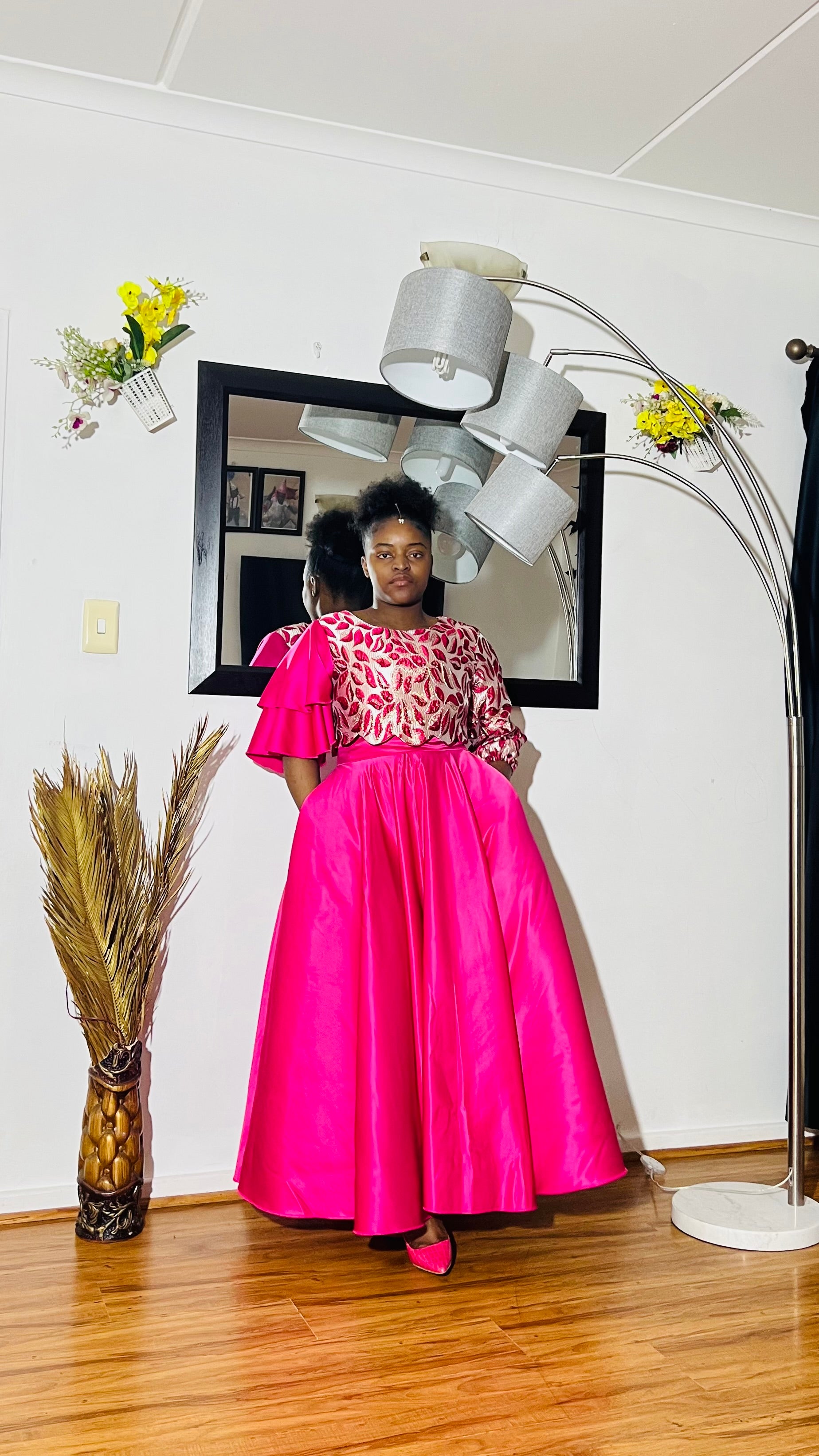 Sapphire Green Dress