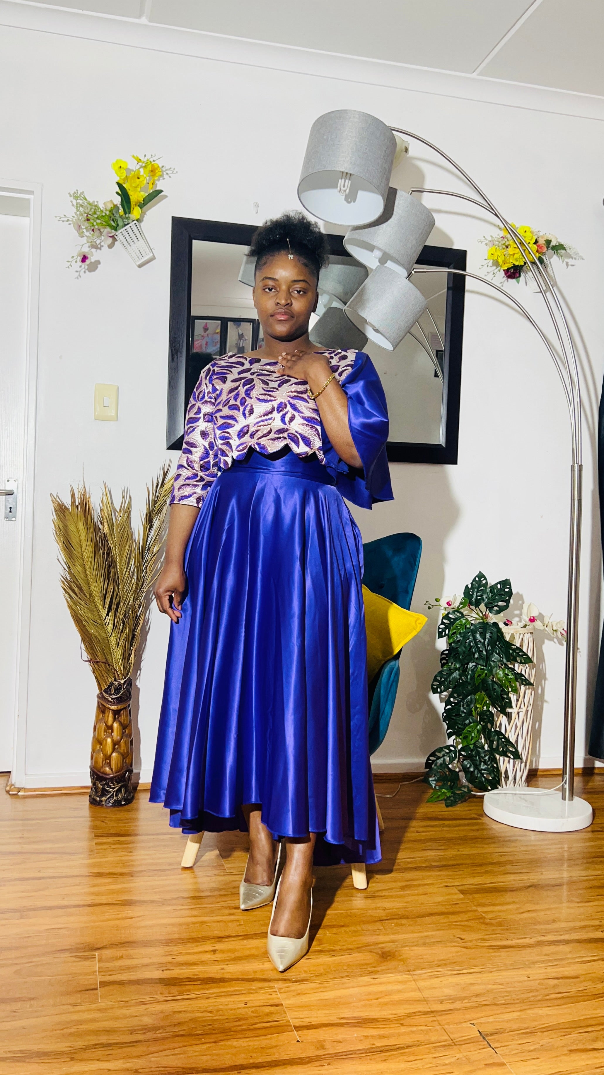 Sapphire Green Dress