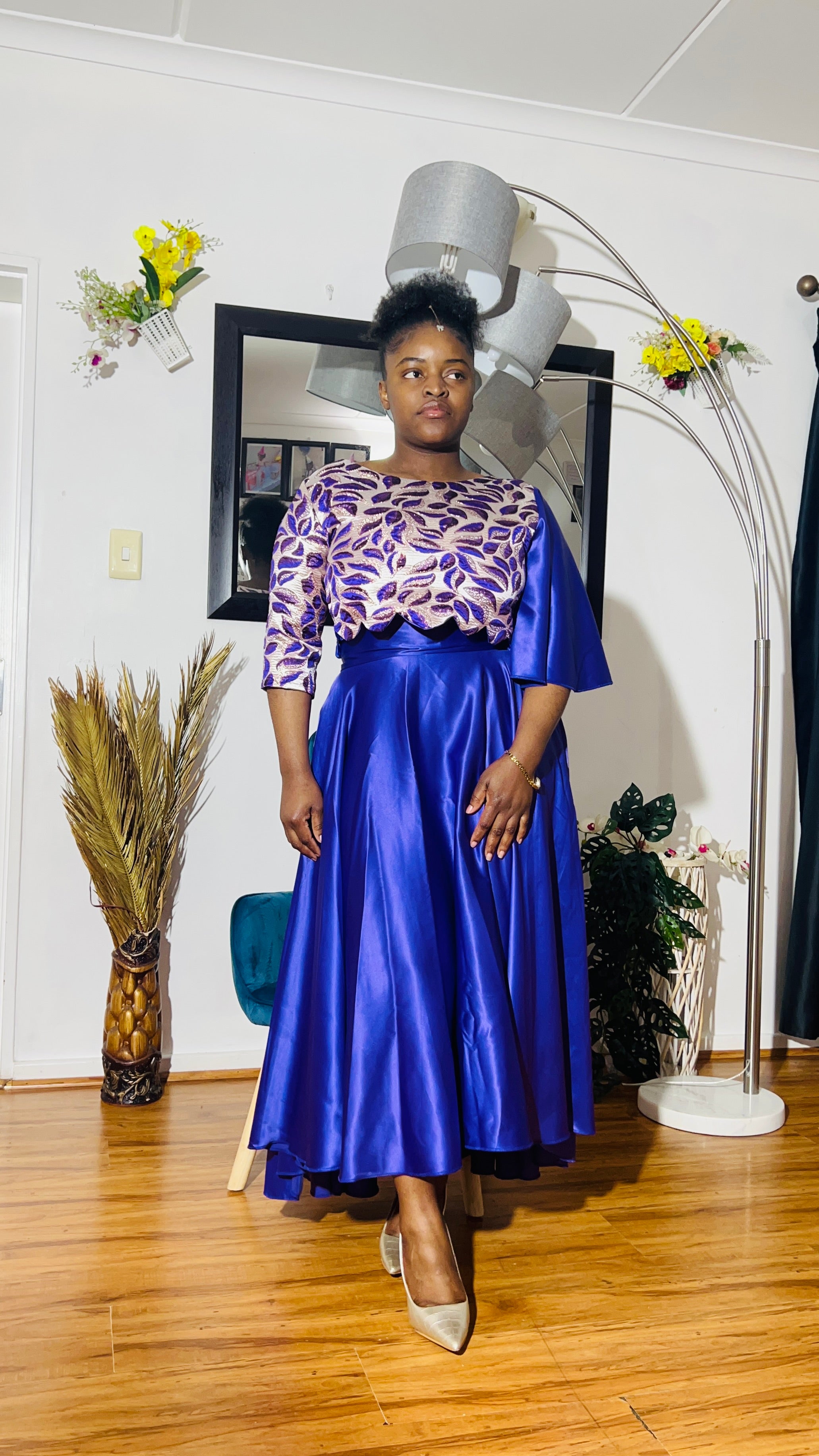 Sapphire Green Dress