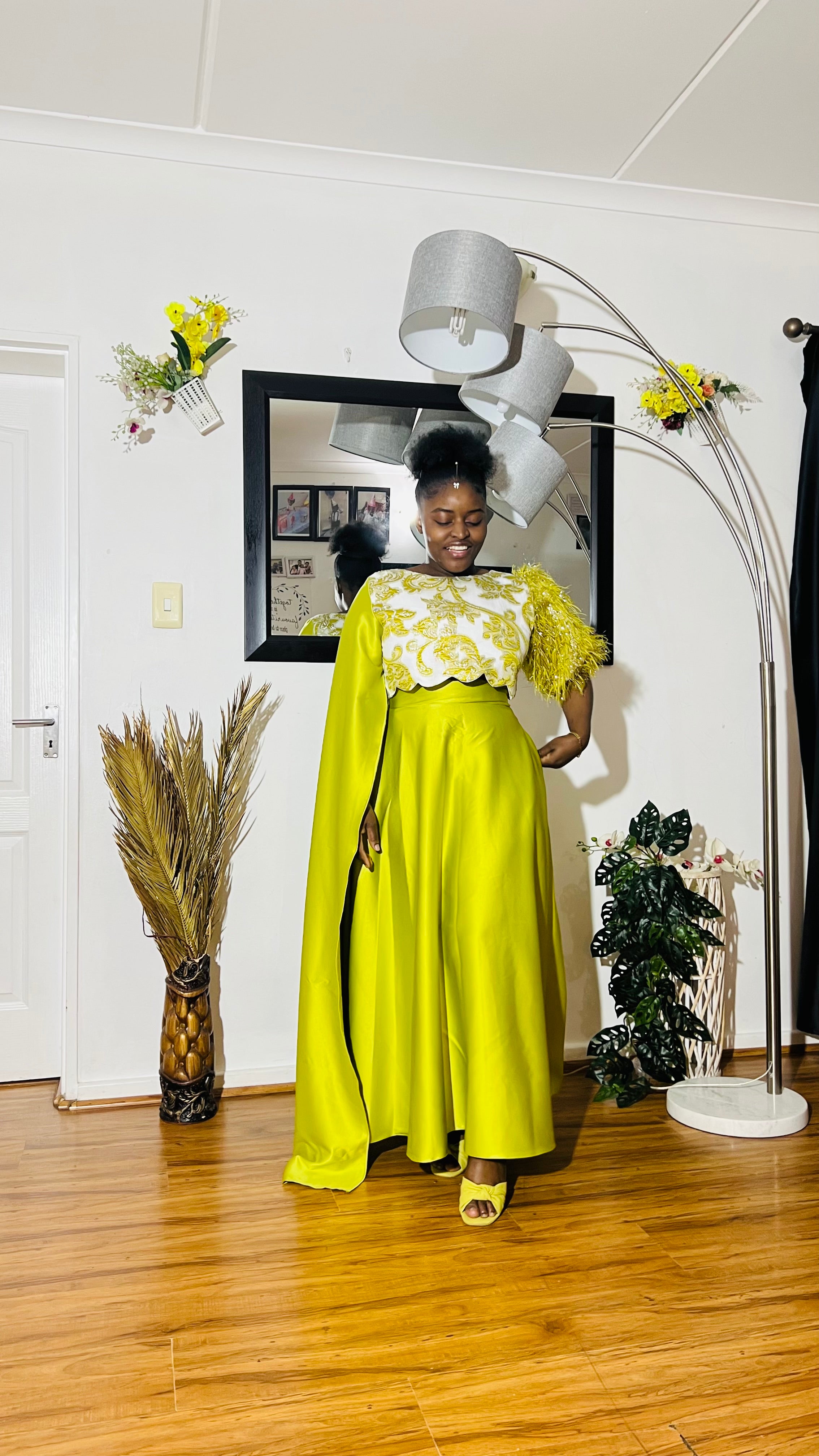 Sapphire Yellow Dress