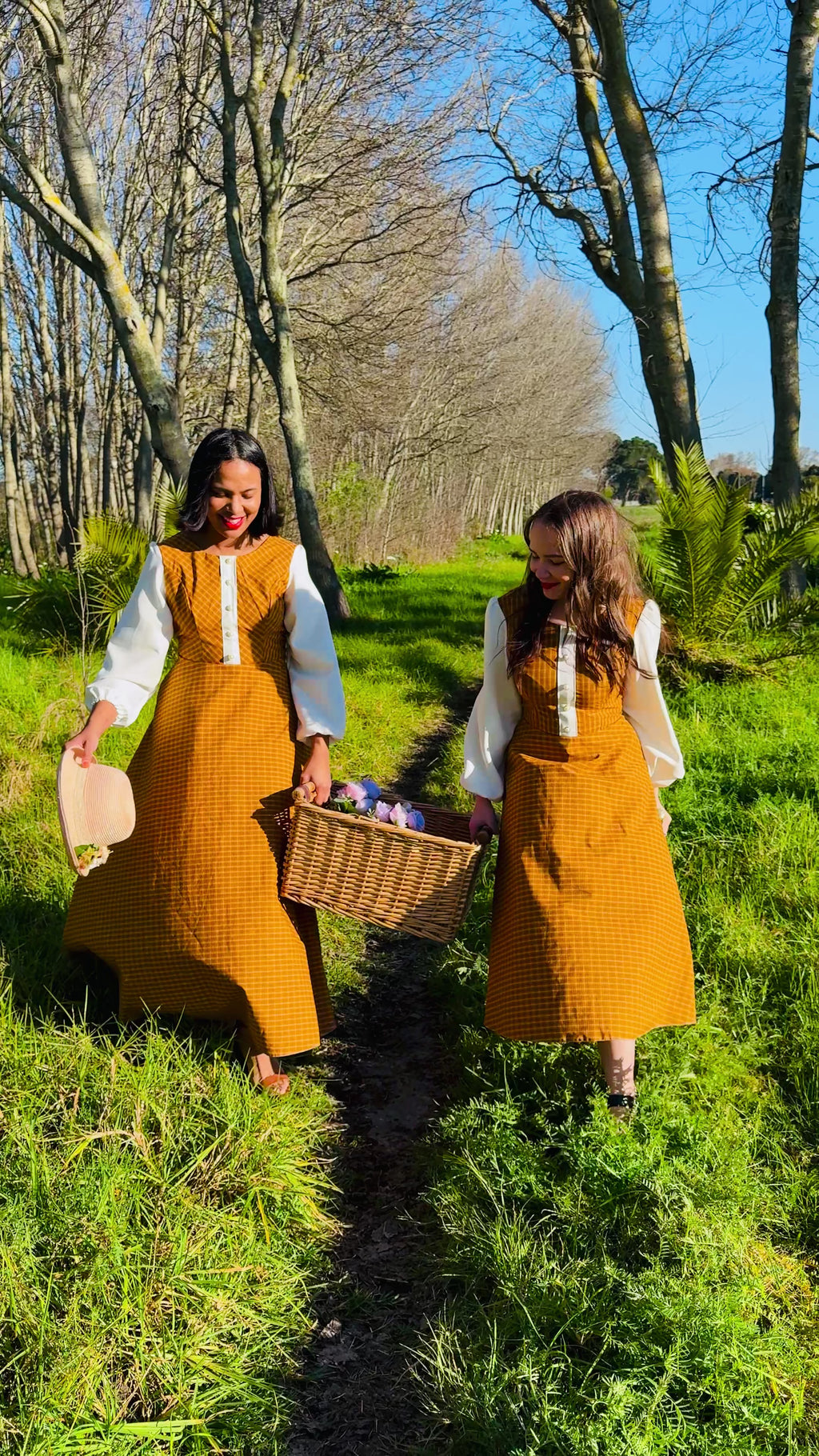 Francesca dress orange